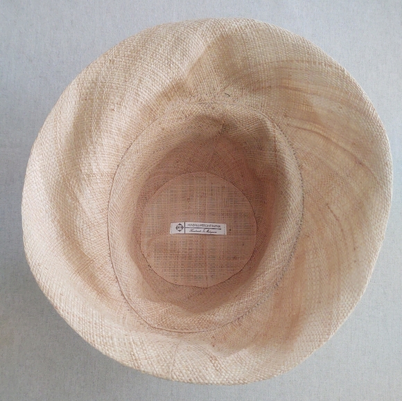 Bow•Accent Bucket-Style HaT~ Made In Madagascar~`• main image 5